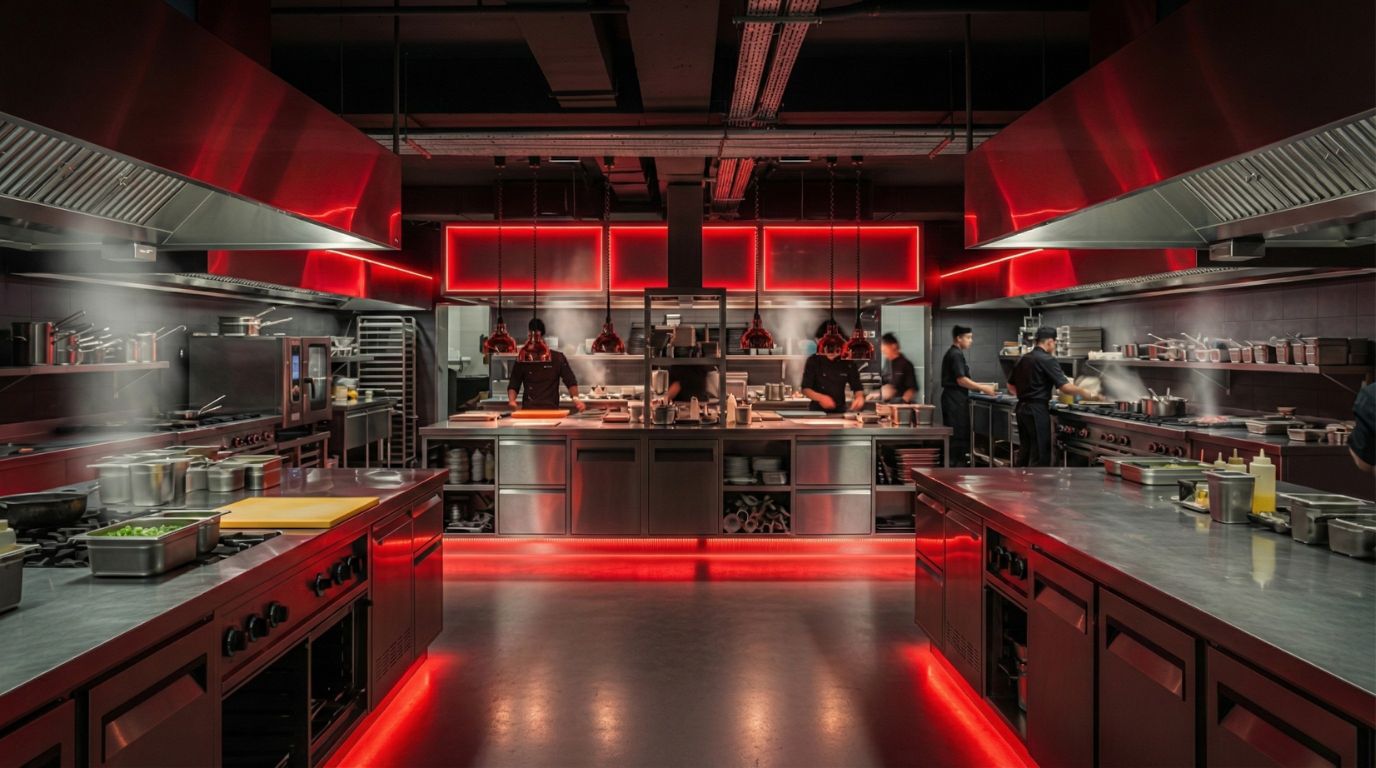 Professionelle Großküche